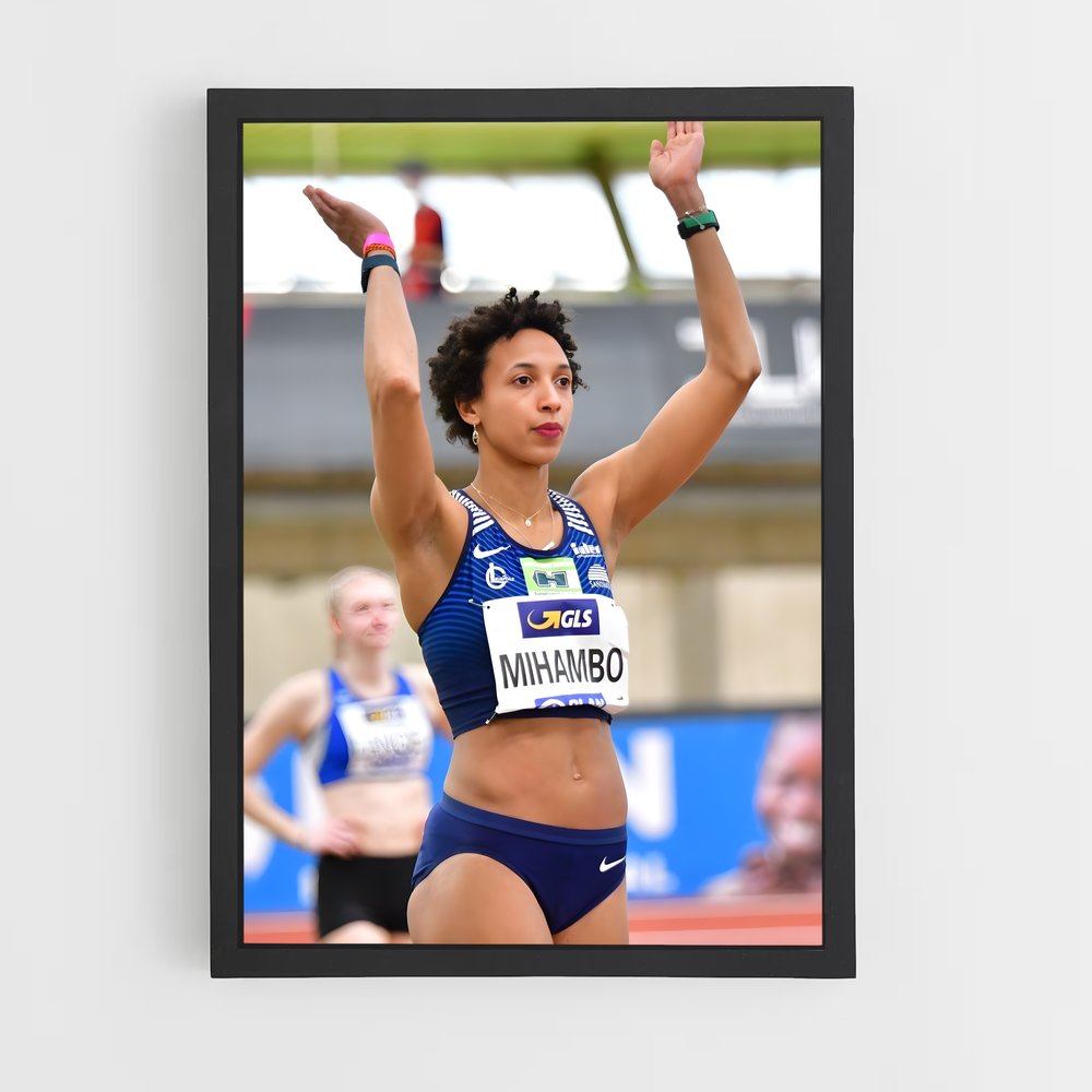 Poster Libération Radieuse – affiche Athlétisme (vue 2)